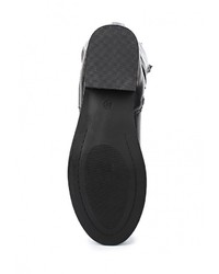 Черные кожаные сапоги от CLAUDIA GHIZZANI