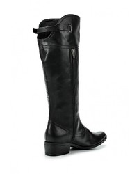 Черные кожаные сапоги от Cravo &amp; Canela