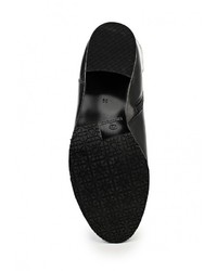 Черные кожаные сапоги от Dino Ricci