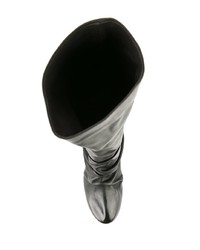 Черные кожаные сапоги от Marsèll