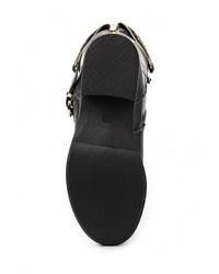 Черные кожаные сапоги от Fersini