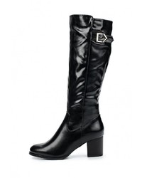 Черные кожаные сапоги от Fiori&amp;Spine