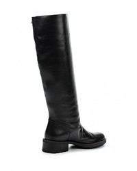 Черные кожаные сапоги от Giotto