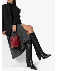 Черные кожаные сапоги от Atp Atelier