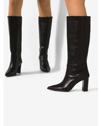 Черные кожаные сапоги от Atp Atelier