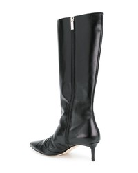 Черные кожаные сапоги от Christopher Kane