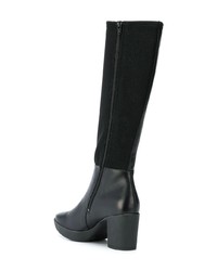 Черные кожаные сапоги от Högl