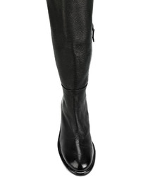 Черные кожаные сапоги от Marsèll