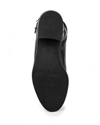 Черные кожаные сапоги от La Coleccion