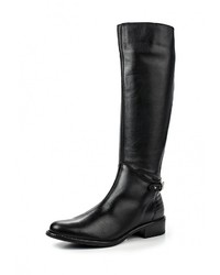 Черные кожаные сапоги от La Coleccion