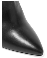 Черные кожаные сапоги от Isabel Marant
