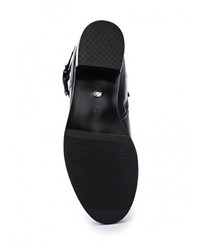 Черные кожаные сапоги от Laura Valorosa