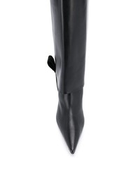 Черные кожаные сапоги от L'Autre Chose