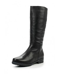 Черные кожаные сапоги от Provocante