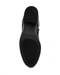 Черные кожаные сапоги от Raxmax