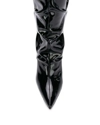 Черные кожаные сапоги от L'Autre Chose