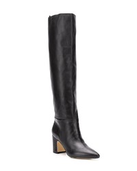 Черные кожаные сапоги от Sam Edelman