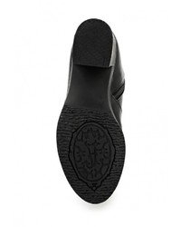 Черные кожаные сапоги от Springway