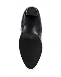 Черные кожаные сапоги от Super Mode