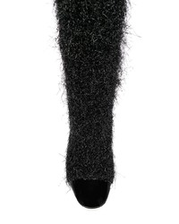 Черные кожаные сапоги от Rodo