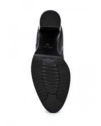 Черные кожаные сапоги от Valley