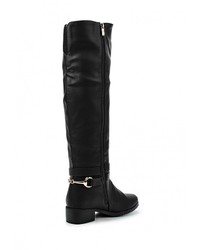 Черные кожаные сапоги от Vivian Royal