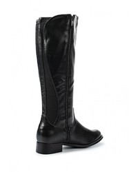 Черные кожаные сапоги от Wellspring