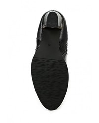 Черные кожаные сапоги от Wellspring