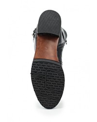 Черные кожаные сапоги от Wilmar