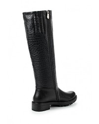 Черные кожаные сапоги от Wilmar