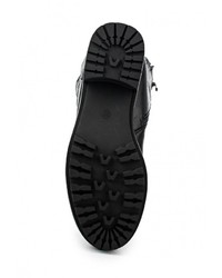 Черные кожаные сапоги от Wilmar