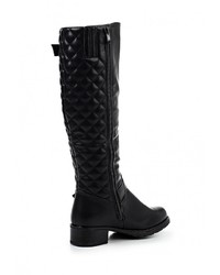 Черные кожаные сапоги от WS Shoes