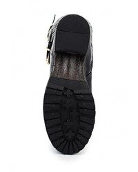 Черные кожаные сапоги от WS Shoes