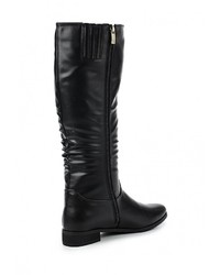 Черные кожаные сапоги от Zenden Woman