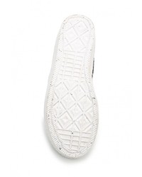 Женские черные кожаные слипоны от Bellamica