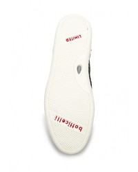 Мужские черные кожаные слипоны от Botticelli Limited