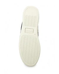 Женские черные кожаные слипоны от Bronx