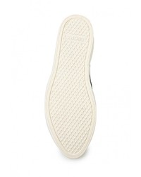 Женские черные кожаные слипоны от Bronx