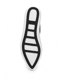 Женские черные кожаные слипоны от DKNY Active