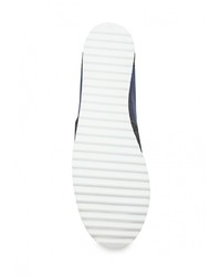 Женские черные кожаные слипоны от Gold Key