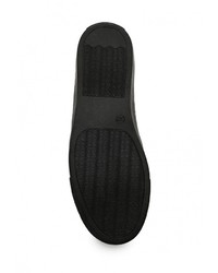 Женские черные кожаные слипоны от Mada-Emme