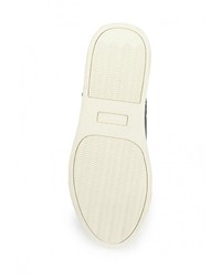 Женские черные кожаные слипоны от Patrol