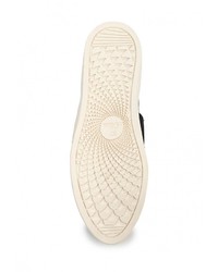 Женские черные кожаные слипоны от s.Oliver