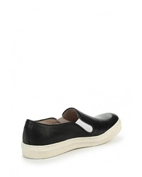 Мужские черные кожаные слипоны от Salamander