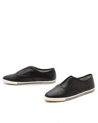 Женские черные кожаные слипоны от Marc by Marc Jacobs