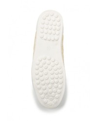 Женские черные кожаные слипоны от Springway