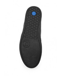 Мужские черные кожаные слипоны от Tesoro