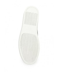 Мужские черные кожаные слипоны от Vitacci