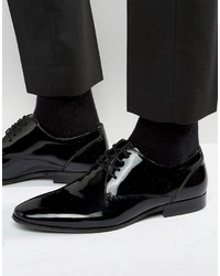 Черные кожаные туфли дерби от Aldo