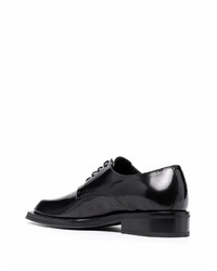 Черные кожаные туфли дерби от Martine Rose